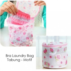 Bra laundry bag tabung motif 1  large